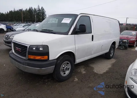 2016 GMC Savana 2500 1Wt z USA, uszkodzony, nr VIN 1GTW7AFF2G1276286